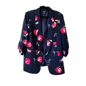 Nine West floral blazer plus size jacket. New with tags.